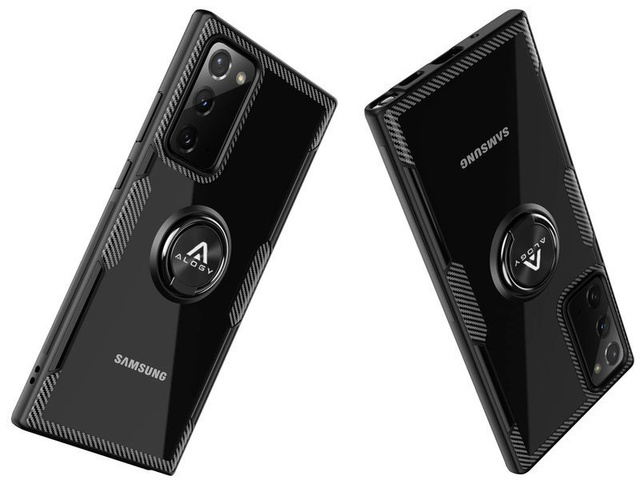 Etui Alogy Ring Holder Clear Armor для Samsung Galaxy Note 20 czarne