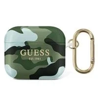 Guess GUA3UCAMA kryt AirPods 3 zielony/khaki Camo Collection