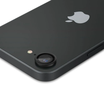 Захисний чохол для камери для iPhone 16e Spigen Optik Pro Glas.TR "EZ Fit", 2 шт., чорний