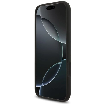 Etui Guess do iPhone 17 Air Silicone Big 4G Script Black