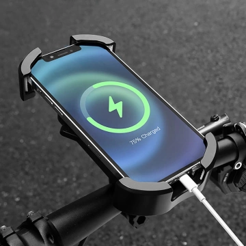 Rockbros Fahrradhalterung für Lenker mit 4,7–6,8 Zoll Durchmesser – Schwarz