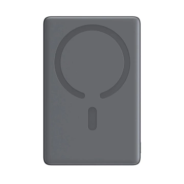 Повербанк Joyroom 5000mAh 20W з індуктивною зарядкою - сірий