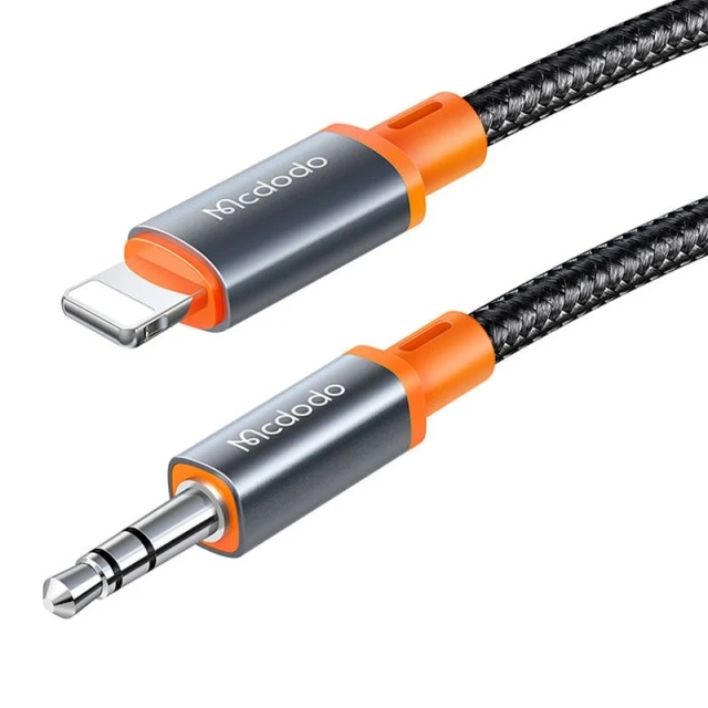 Kábel Mcdodo CA-0780 Lightning na 3,5 mm AUX mini jack, 1,2 m (čierny)