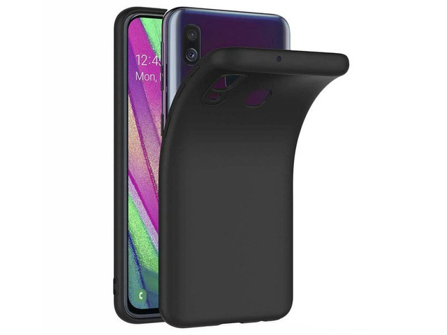 Alogy slim case silikónové puzdro pre Samsung Galaxy A40 čierne
