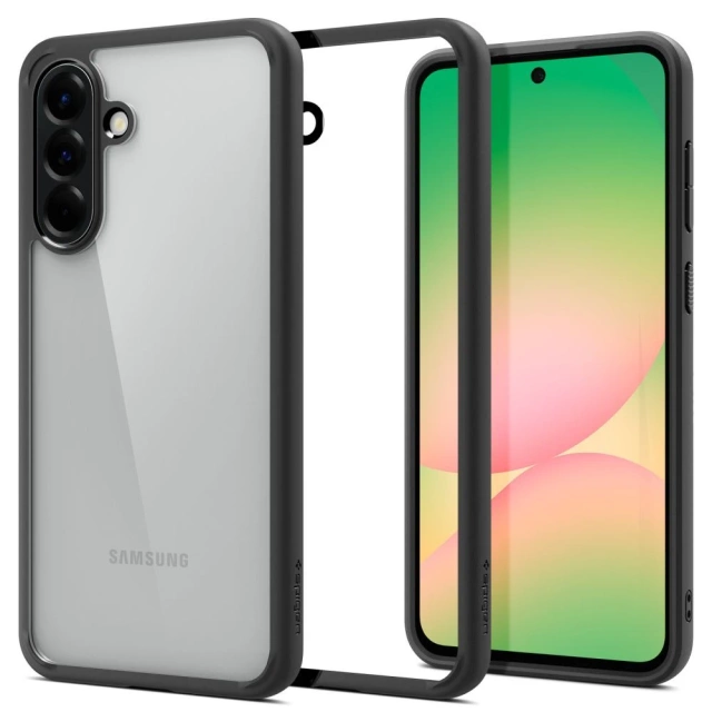 Schutzhülle für Samsung Galaxy A56 5G Spigen Ultra Hybrid Mattschwarz