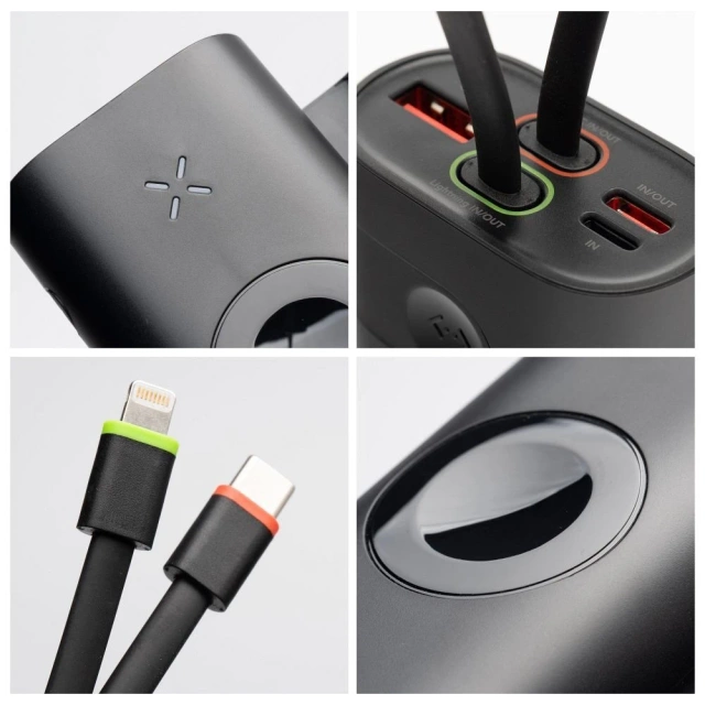 Зовнішній акумулятор Forcell F-Energy F10k4 10000mAh 5w1 для Apple Watch PD QC