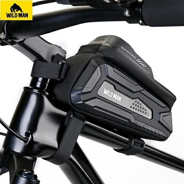 Wildman M M30 Bike Frame Bag Black Waterproof 1L