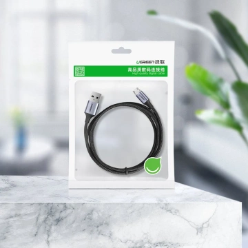 Кабель Ugreen USB - micro USB 1м сірий (60146)