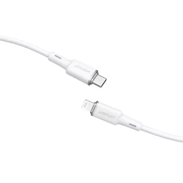 Acefast Kabel MFI USB Typ C - Lightning 1,2m, 30W, 3A weiß (C2-01 weiß)