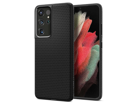 Etui Spigen Liquid Air для Samsung Galaxy S21 Ultra Matte Black