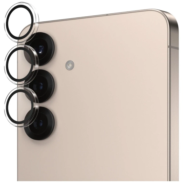 Gehärtetes Glas für Samsung Galaxy S25 Plus PanzerGlass Hoops Kameraobjektivschutz