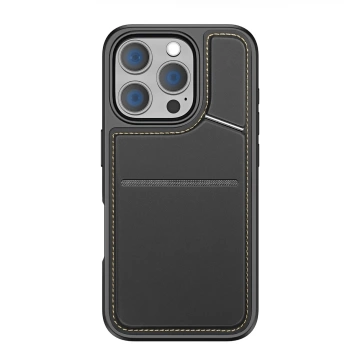 Etui do iPhone 16 Pro Dux Ducis Rafi II Mag MagSafe z RFID Czarne