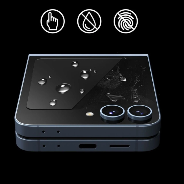 Ringke Cover Display Tempered Glass 2-pack for Samsung Galaxy Z Flip 6 Clear