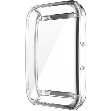 Силіконовий чохол-накладка із захисною плівкою Alogy для Huawei / Honor Band 6 Transparent