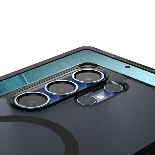 Чохол для Samsung Galaxy S25 Ultra Frost Black Spigen Ultra Hybrid MagSafe