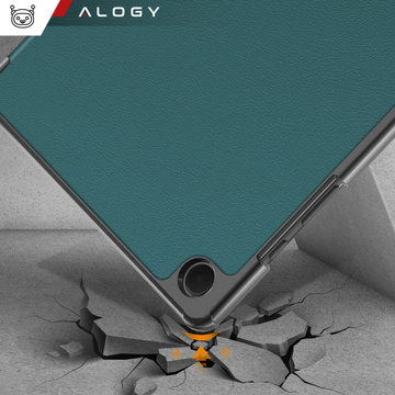 Puzdro pre Samsung Galaxy Tab A9 Plus 2023 11" X210/X215/X216 Kryt na tablet Puzdro Alogy Book Cover Zelené