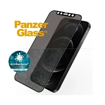 Tempered Glass for iPhone 12/12 Pro PanzerGlass Privacy E2E Super Black