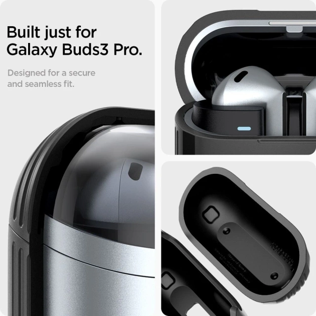 Etui Spigen Rugged Armor do Samsung Galaxy Buds 3/3 Pro Matte Black