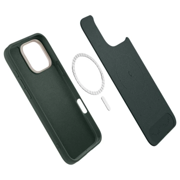 Etui Spigen Cyrill Kajuk Mag MagSafe для iPhone 16 Pro Max Forest Green