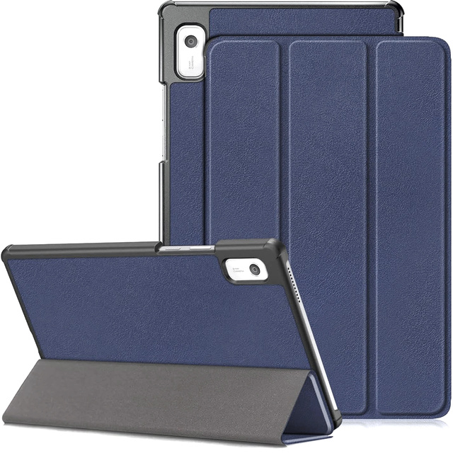 Etui Alogy Book Cover Case for Lenovo Tab M9 2023 TB310XU TB310FU Granatowe