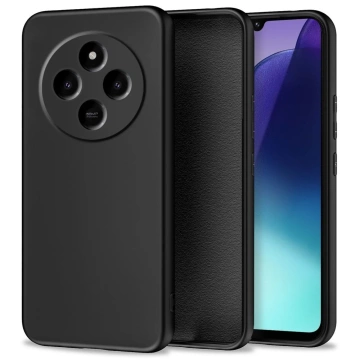 Etui Tech-Protect Icon do Redmi 14C / POCO C75 Silikonowe Czarny