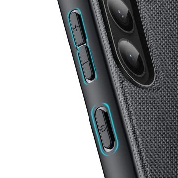 Захисний чохол Dux Ducis Fino для накладки Samsung Galaxy S23 з силіконовою рамкою чорний