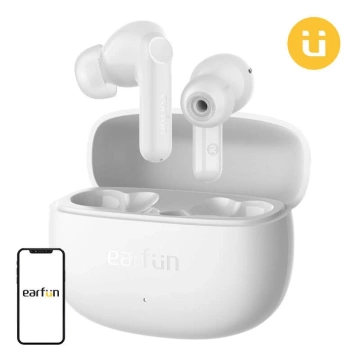 Навушники TWS EarFun Air Life білого кольору