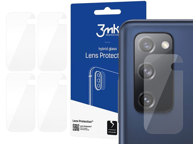 Glass x4 pro fotoaparát 3mk Flexible Glass objektiv pro Samsung Galaxy S20 FE