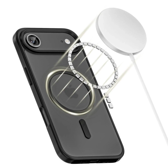 Etui do iPhone 17 Air Tech-Protect MagMat MagSafe Czarny Mat