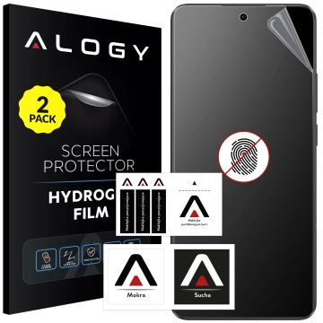 2x "MATTE" плівка для Oppo A79 5G Hydrogel Alogy HydroSkin Matte Pro™ екран для чохла "FINGERPRINT FREE"