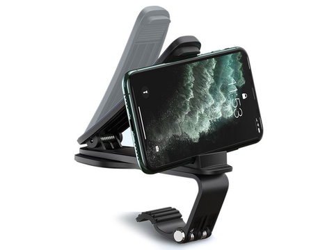 Uchwyt samochodowy Baseus Big Mouth Pro na deskę rozdzielczą klips czarny