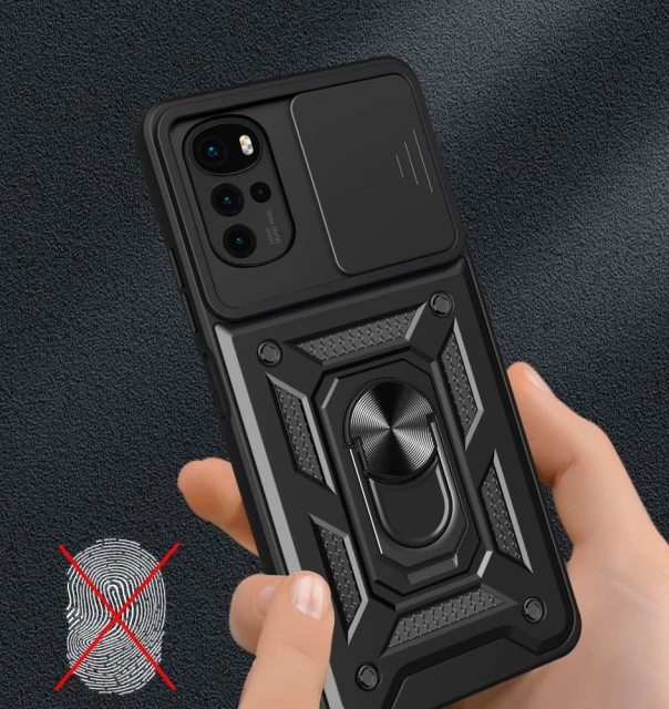 Camshield pro motorola moto g22 / e32 / e32s чорний