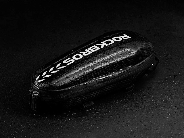 Waterproof case bicycle pannier bike frame holder RockBros B61 Black