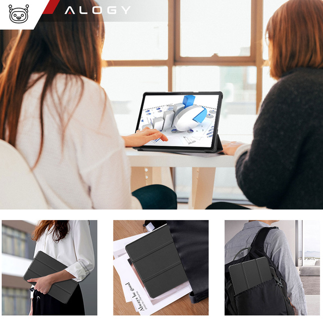 Чохол для планшета Lenovo Tab M10 3gen 3 GEN 10.1 2022 TB328FU TB328XU Housing Case Alogy Book Cover Black