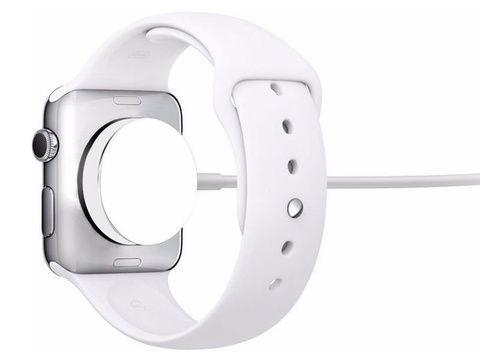Зарядний кабель для зарядки Apple Watch 7, 6, 5, 4, 3, 2, 1, 1м білий