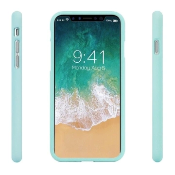 Mercury Soft pouzdro na telefon pro iPhone 14 mint/mint