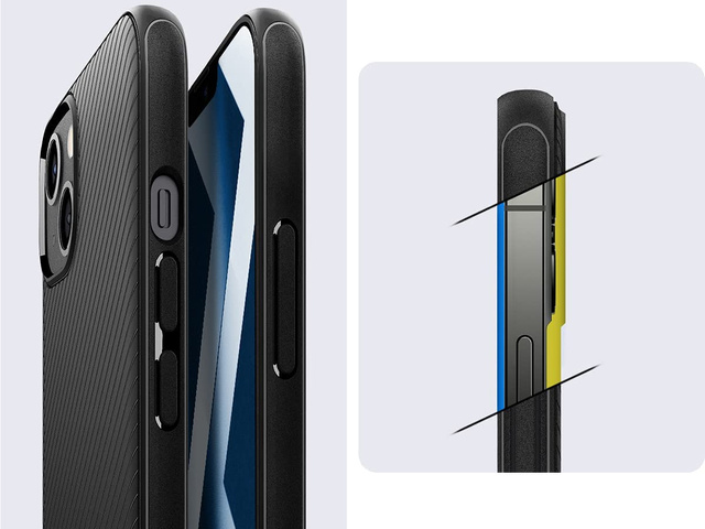 Etui MagSafe Spigen Mag Armor pro Apple iPhone 13 Matte Black