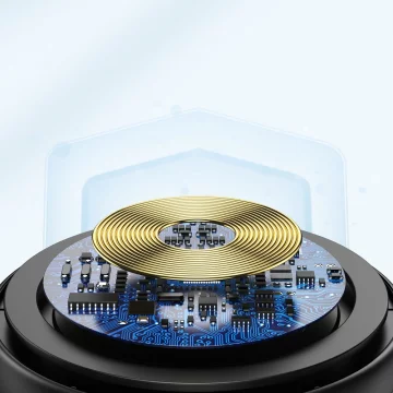Choetech Qi bezdrátová nabíječka 10W USB kabel - micro USB černý (T526-S)