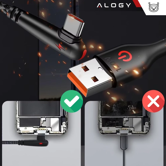 HUB splitter Alogy Adaptér pre počítačový notebook s USB-C na 3x USB-A 2.0 1x USB-A 3.0 sivý