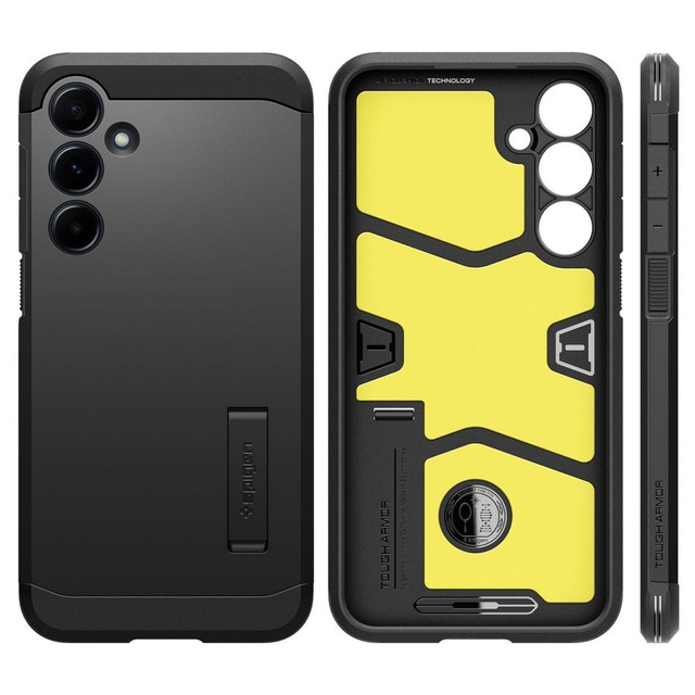 Etui do Samsung Galaxy A55 5G pancerne na telefon Spigen Tough Armor Case obudowa plecki Black
