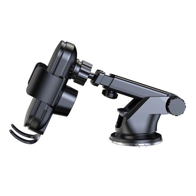 Uchwyt Wozinsky WUMID z Ładowarką Indukcyjną 15W do Auta Czarny