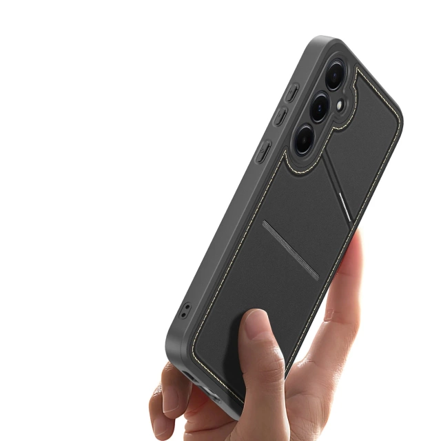 Etui Portfelowe do Samsung Galaxy S25 Dux Ducis Rafi II Czarny