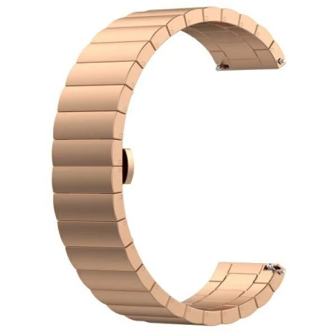 Ремінець Beline Smartwatch Strap Beauty Strap Універсальний для 20 мм рожевого золота/рожевого золота