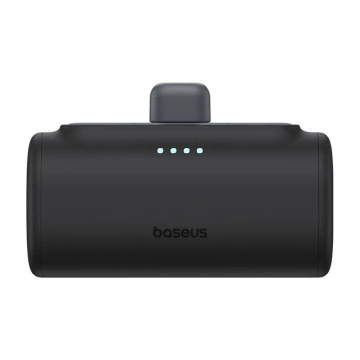 Зовнішній акумулятор Baseus Compact IP 5000mAh 20W Lightning USB-C чорний