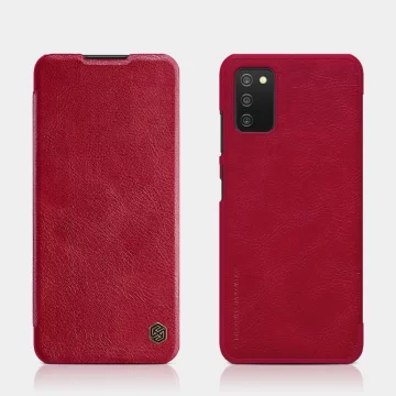 Шкіряний чохол Nillkin Qin для Samsung Galaxy A03s чорний