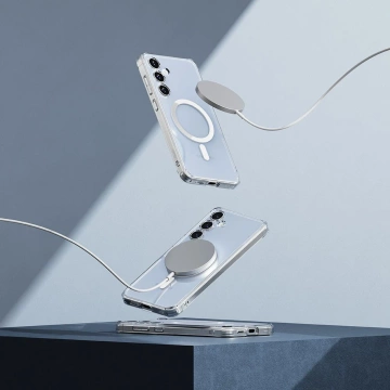 Чохол Ringke Fusion Magnetic MagSafe для Samsung Galaxy s24 FE Clear Transparent