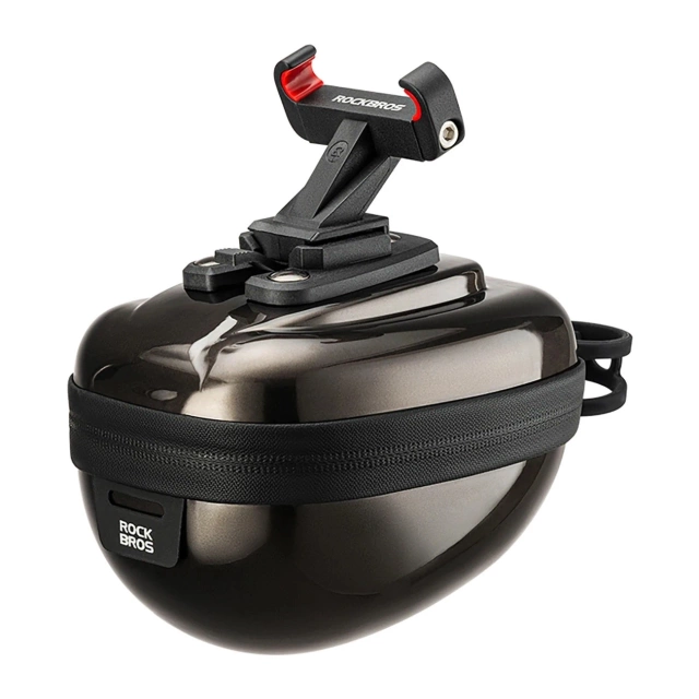 Torba Podsiodłowa Rockbros Hard Shell Kompaktowa 0,4L Czarna