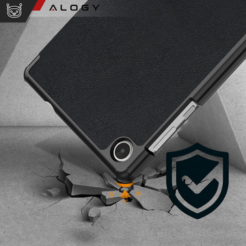 Puzdro pre Lenovo Tab M8 4gen TB300XU TB300FU Book Cover Case Alogy Black