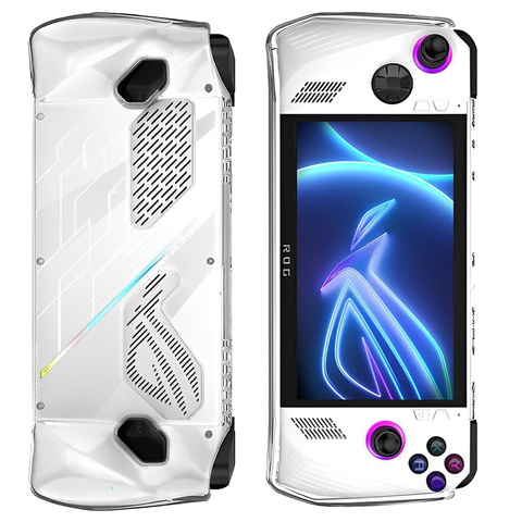 Чохол для Asus Rog Ally Clear Case консоль, кришка корпусу, силікон, накладка Alogy, прозора