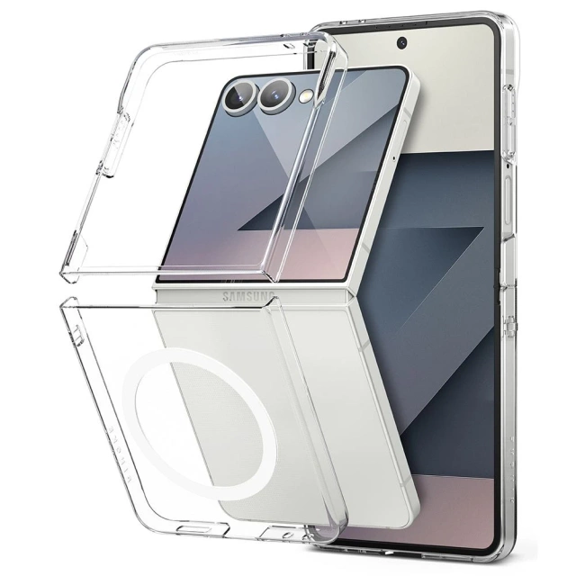 Etui do Galaxy Z Flip 7 Ringke Slim Mag MagSafe Clear